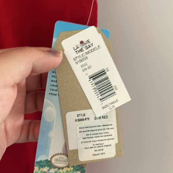 NWT Levis x Super Mario t-shirt for teens size L - Picture 5 of 7